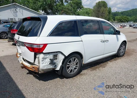 2011 Honda Odyssey Ex-L from USA, damaged, VIN 5FNRL5H65BB104640